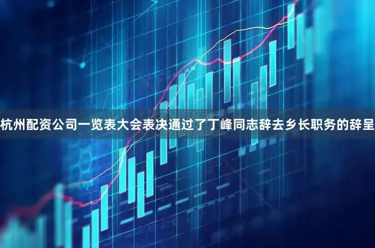杭州配资公司一览表大会表决通过了丁峰同志辞去乡长职务的辞呈