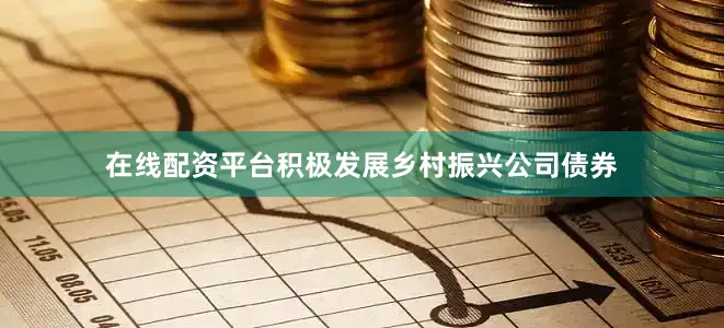 在线配资平台积极发展乡村振兴公司债券