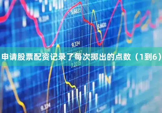 申请股票配资记录了每次掷出的点数（1到6）